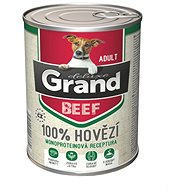 Grand Deluxe 100% Beef Adult 820 g - Canned Dog Food