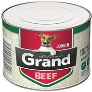 Grand Junior Dog Deluxe 100% Beef 180g - Canned Dog Food