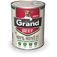 Grand Junior Dog Deluxe 100% Beef  400g (EU) - Canned Dog Food