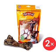 Grand Dried Pork Bone 2 × 1 pcs, zipper - Dog Treats