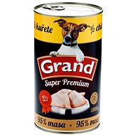 Grand Superpremium 1/2 Chicken 1300g - Canned Dog Food