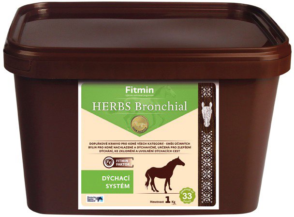Fitmin Horse Herbs Bronchial 1 kg - Equine Dietary Supplements