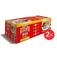 Propesko mix masa a ryby 48 × 100 g 2 ks - Cat Food Pouch