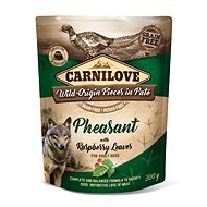 Carnilove Dog Pouch Food Paté Pheasant with Raspberry Leaves 300g - Dog Food Pouch