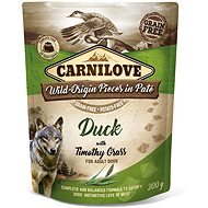 Carnilove Dog Pouch Food Paté Duck with Timothy Grass 300g - Dog Food Pouch