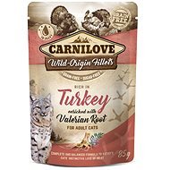 Carnilove Cat Food Pouch Rich in Turkey Enriched with Valerian 85g - Cat Food Pouch