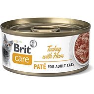 Brit Care Cat Turkey Paté with Ham 70 g - Konzerva pre mačky