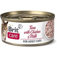 Brit Care Cat Tuna with Chicken And Milk 70 g - Konzerva pre mačky