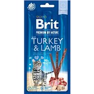 Brit Premium by Nature Cat Sticks with Turkey & Lamb 3 ks - Maškrty pre mačky