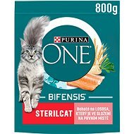 Purina ONE Bifensis Sterilcat s lososom a pšenicou 800 g - Granule pre mačky