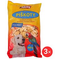 Tobby Biscuits 3 × 250 g - Dog Biscuits