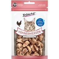 Dokas - Freeze dried chicken hearts for cats 15 g - Cat Treats