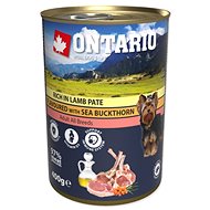 Ontario Canned lamb paté with herbs 400 g - Canned Dog Food