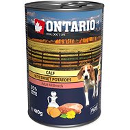 Ontario Canned veal paté with herbs 400 g - Canned Dog Food