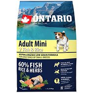 Ontario Adult Mini Fish & Rice 2,25 kg - Dog Kibble
