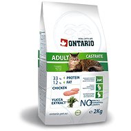 ONTARIO Adult Castrate 2kg - Cat Kibble