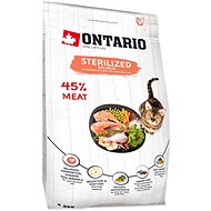 Ontario Cat Sterilised Salmon 2 kg - Cat Kibble