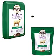 Nutro Grain Free lambs for adult dogs 11,5 kg + 1,4 kg free - Pet Food Set