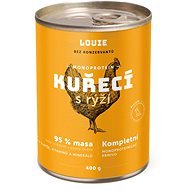 Louie Complete  Food - Chicken (95%) with Rice (5%) 400g - Canned Dog Food