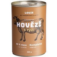 Louie Complete Feed - Beef and Pork (95%) with Rice (5%) 400g - Canned Dog Food