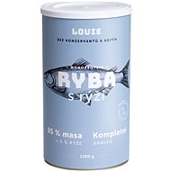 Louie Complete Food - Fish with Chicken (95%) with Rice (5%) 1200g - Canned Dog Food