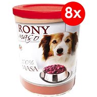 Rony Meat 800g, 8 pcs - Canned Dog Food