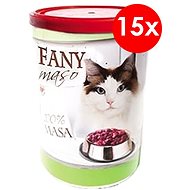 Fany Meat 400g, 15 pcs - Canned Food for Cats