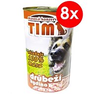 TIM Poultry 1200g, 8 pcs - Canned Dog Food