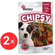 Akinu Collagen chips 2 × 60 g - Dog Treats