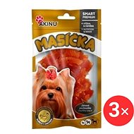 Akinu Chicken strips for dogs 3 × 75 g - Dog Jerky