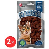 Akinu Lamb pieces for cats 2 × 50 g - Dried Meat for Cats