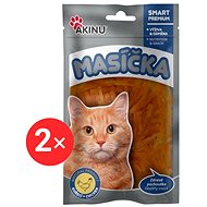 Akinu Chicken cutlets for cats 2 × 50 g - Dried Meat for Cats