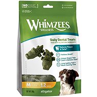 Whimzees Dental alligator M 30 g, 12 pcs - Dog Treats