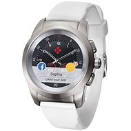 MyKronoz ZeTime Original Silver/White - 39mm - Smart Watch