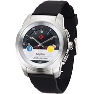 MyKronoz ZeTime Original Silver/Black - 44mm - Smart Watch
