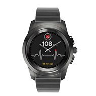 MyKronoz ZeTime Premium Titanium/Black - 44 mm - Smart hodinky
