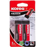 KORES KE20 60 x 21 x 10 mm, black - pack of 2 - Rubber