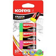 KORES KE30 40 x 21 x 10mm, Colour Mix Neon - Pack of 3 - Rubber