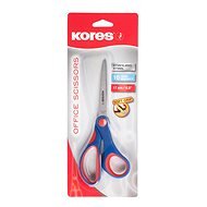 KORES with Soft Grip 17cm, Blue-red - Office Scissors 