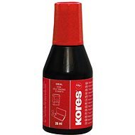 KORES piros 28 ml - Bélyegző tinta