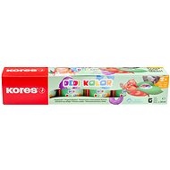 KORES DEDI KOLOR finger paints, 6 colours 30 ml each - Fingerpaints