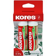 KORES ECO glue stick 2 x 40 g - Glue stick