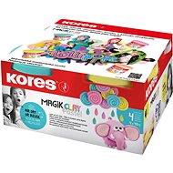 KORES Magik Clay Pastel LOLLIPOPZ, 4x 40 g - Modelling Clay