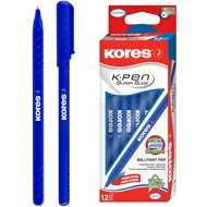 KORES K0 Pen M - 1 mm, blau - 12er-Pack - Kugelschreiber