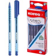 KORES K1 Pen F - 0.7 mm, blue - pack of 12 - Ballpoint Pen