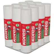 KORES Klebestift 12 x 8 g - Fester Kleber