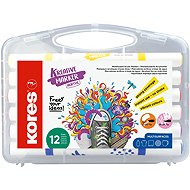 KORES Kreative Marker acrylic, double-sided tip 2 in 1 (brush and conical) - set of 12 colours in ca - Markers