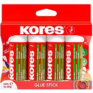 KORES Lepicí tyčinka 4 × 40 g - Glue stick