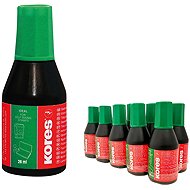 KORES 28 ml green - pack of 10 - Stamp Ink