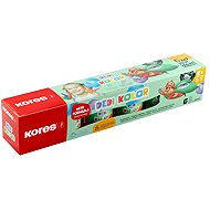 KORES DEDI KOLOR 6 colours 30 ml each - Fingerpaints